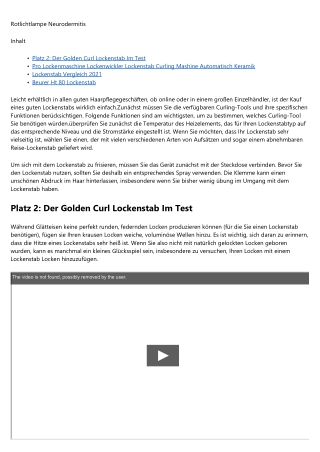 Siemens Lockenstab - Die besten 6    2020