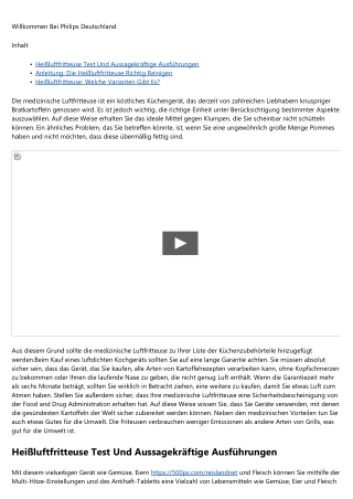 Heißluftfritteuse Klein Methoden ,Techniken Alle Web sites müssten darüber beric