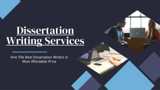 Most Affordable Dissertation Writing Services in The UK