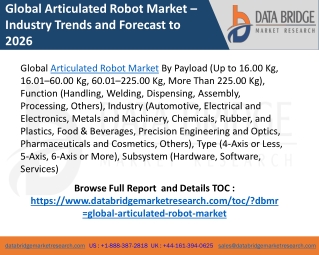 Global Articulated Robot Market