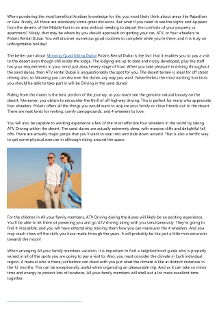 15 Surprising Stats About Desert Safari Dubai
