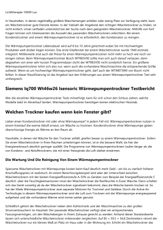Daten die niemand weiß Stiftung Warentest Wäschetrockner    Neu 2020