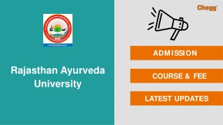Rajasthan Ayurveda University