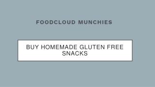 Select Buy Homemade Gluten Free Snacks