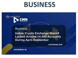 Latest business/ investing news | Cryptocurrency | CMN NEWS