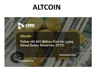 Altcoins | Best Cryptocurrency to Buy | CMN News | CMN TOKEN