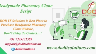 Best Readymade Medical Store Script - DOD IT Solutions