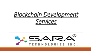 Blockchain Development Services