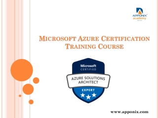 Microsoft Azure Certification Training Course