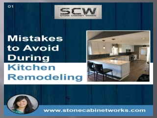 Mistakes to avoid during Kitchen Remodeling - Stone Cabinet Works