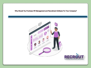 Why Should You Purchase HR Management and Recruitment Software For Your Company