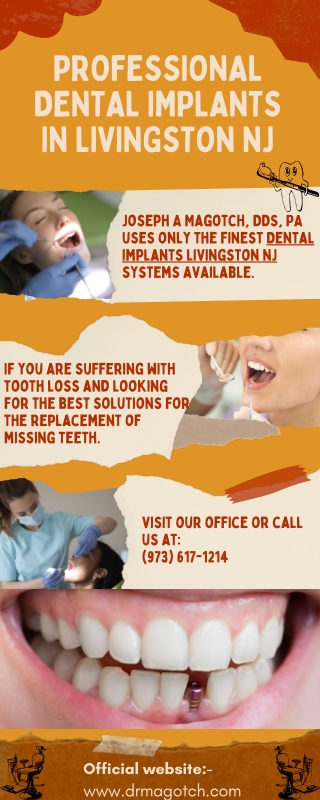 Professional Dental Implants In Livingston NJ