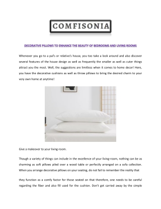Outdoor Pillows - Comfisonia