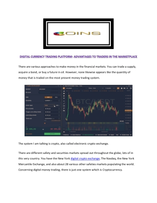 Global Crypto Currencies Trading - Coins Shield