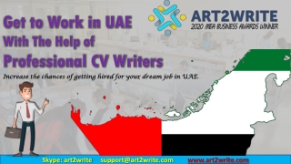 Get to Work in UAE with The Help of Professional CV Writers