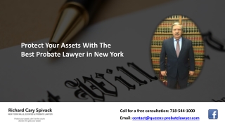 Protect Your Assets With The Best Probate Lawyer in New York