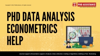 Econometrics and Statistics help  Phd thesis on econometrics - PhD Assistance