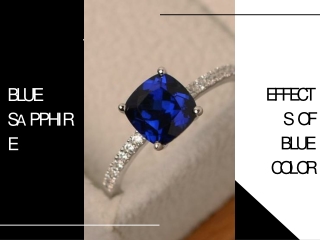 Blue Sapphire| Effects of Blue Color