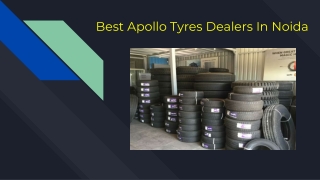 Best Apollo Tyre Dealer In Noida