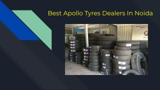 Best Apollo Tyres Dealer In Noida