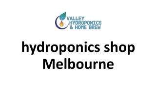 hydroponics shop Melbourne