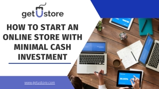 How To Start An Online Store With Minimal Cash Investment