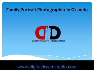 Family Portrait Photographer in Orlando