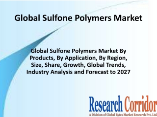 Global-Sulfone-Polymers-Market