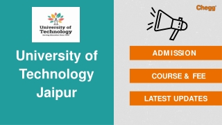 University of Technology - [UOT], Jaipur