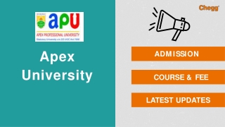 Apex University - [AU], Jaipur