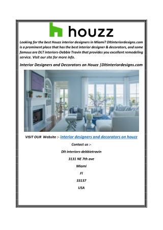 Interior Designers and Decorators on Houzz Dltinteriordesigns.com