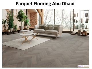 Parquet Flooring Abu Dhabi