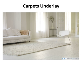 Carpets Underlay