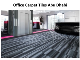 Office Carpet Tiles Abu Dhabi