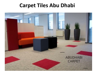 Carpet Tiles Abu Dhabi