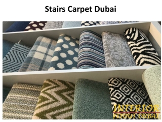 Stairs Carpet Dubai