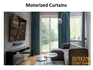 Motorized Curtains