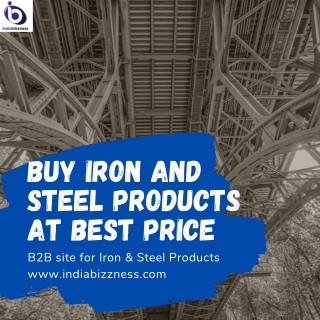 Iron and Steel Products Buyer Suppliers Manufacturers - B2B Business Listings