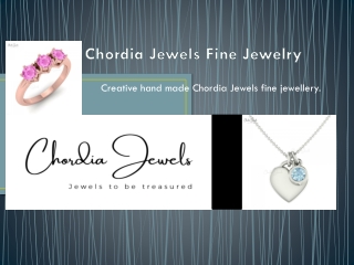 Creative hand made Chordia Jewels fine jewellery.