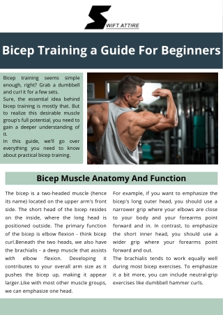 Most Effective Bicep Training in Uk