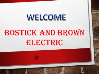 Bostick And Brown Electric