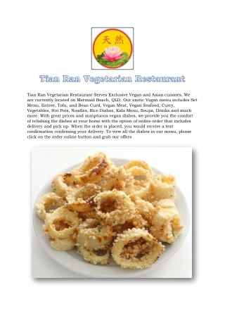 Tian Ran Vegetarian Restaurant