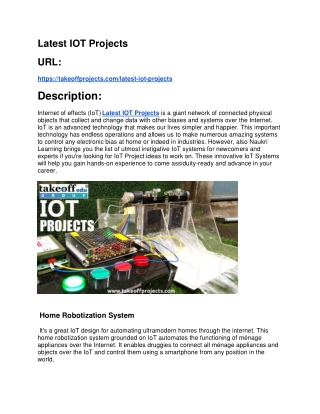 Latest IOT Projects-converted