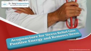 Acupuncture for Stress Relief