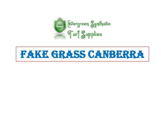 Fake Grass Canberra