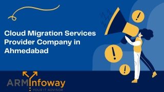 Cloud Migration Services Provider Company in Ahmedabad