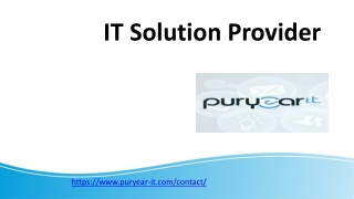 IT Solution Provider