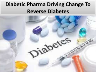Diabetes care services: Cardiac & Diabetic medications growing