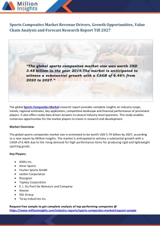 Sports Composites Market