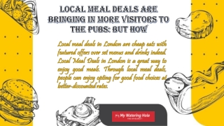 Local Meal Deals in London